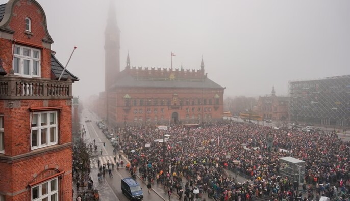 Manifestations au Danemark et au Groenland à la suite de déclarations américaines